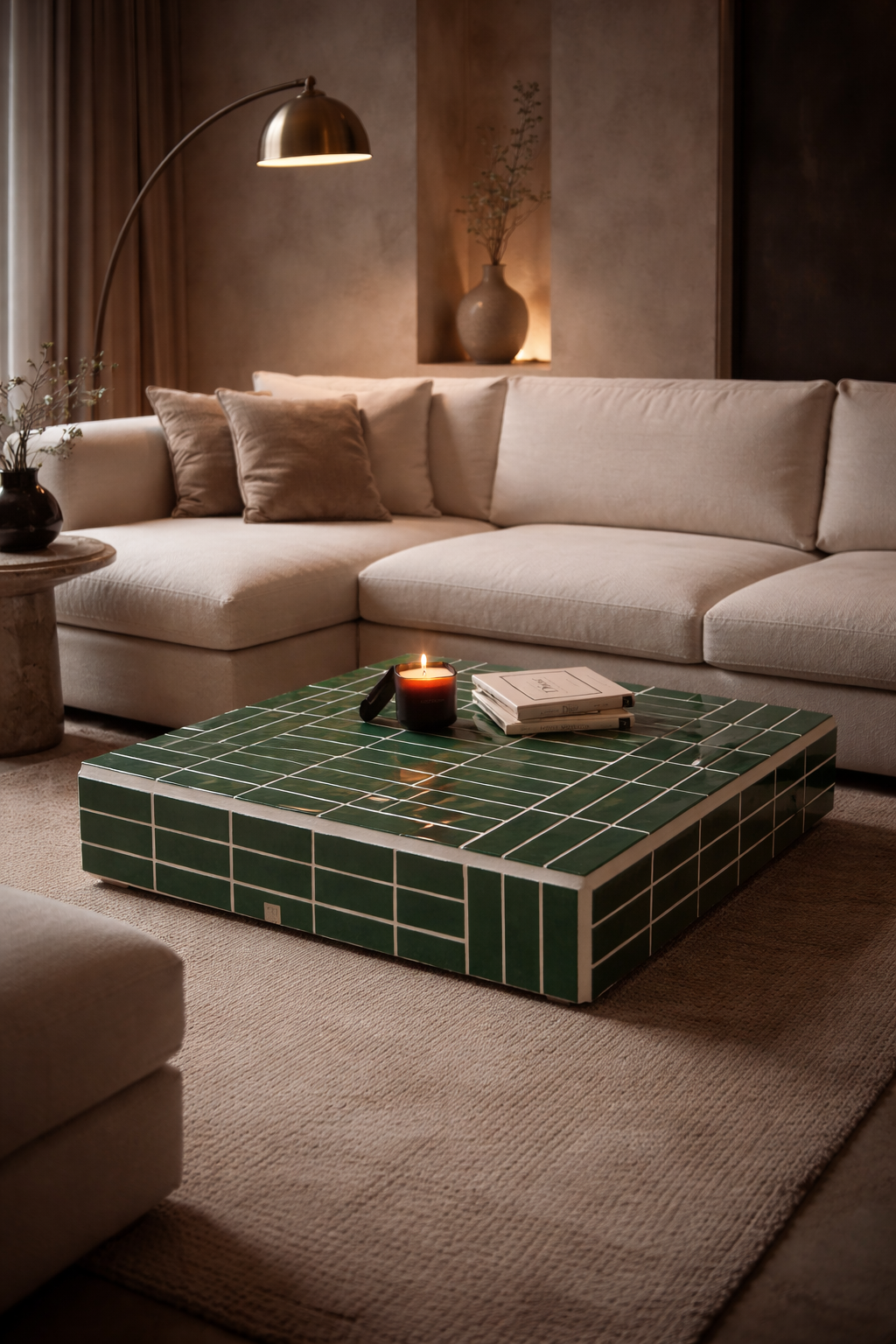 steyart tegeltafel tiledcube belgiandesign interior eyecatcher interieur furniture handcrafted uniekinterieur