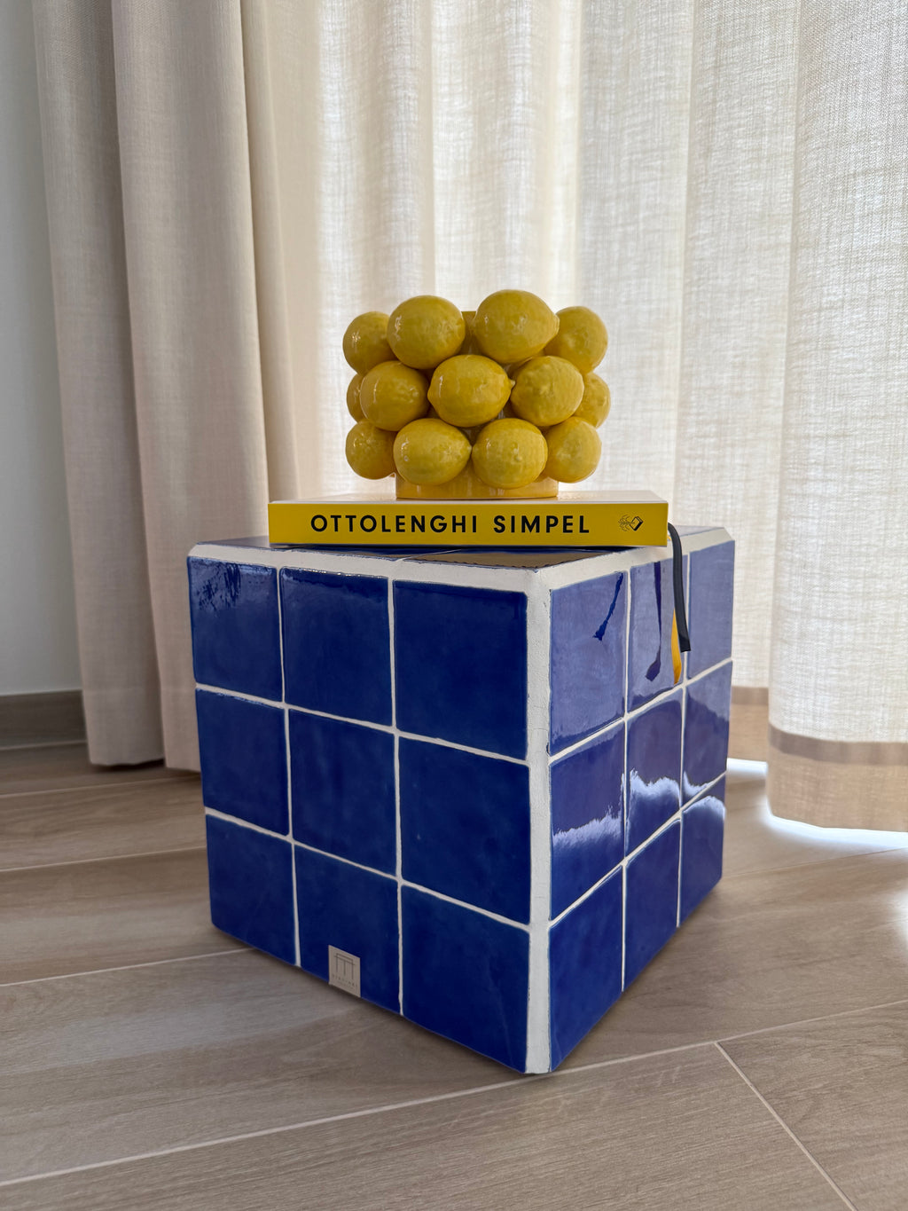 steyart tegeltafel tiledcube belgiandesign interior eyecatcher interieur furniture handcrafted uniekinterieur