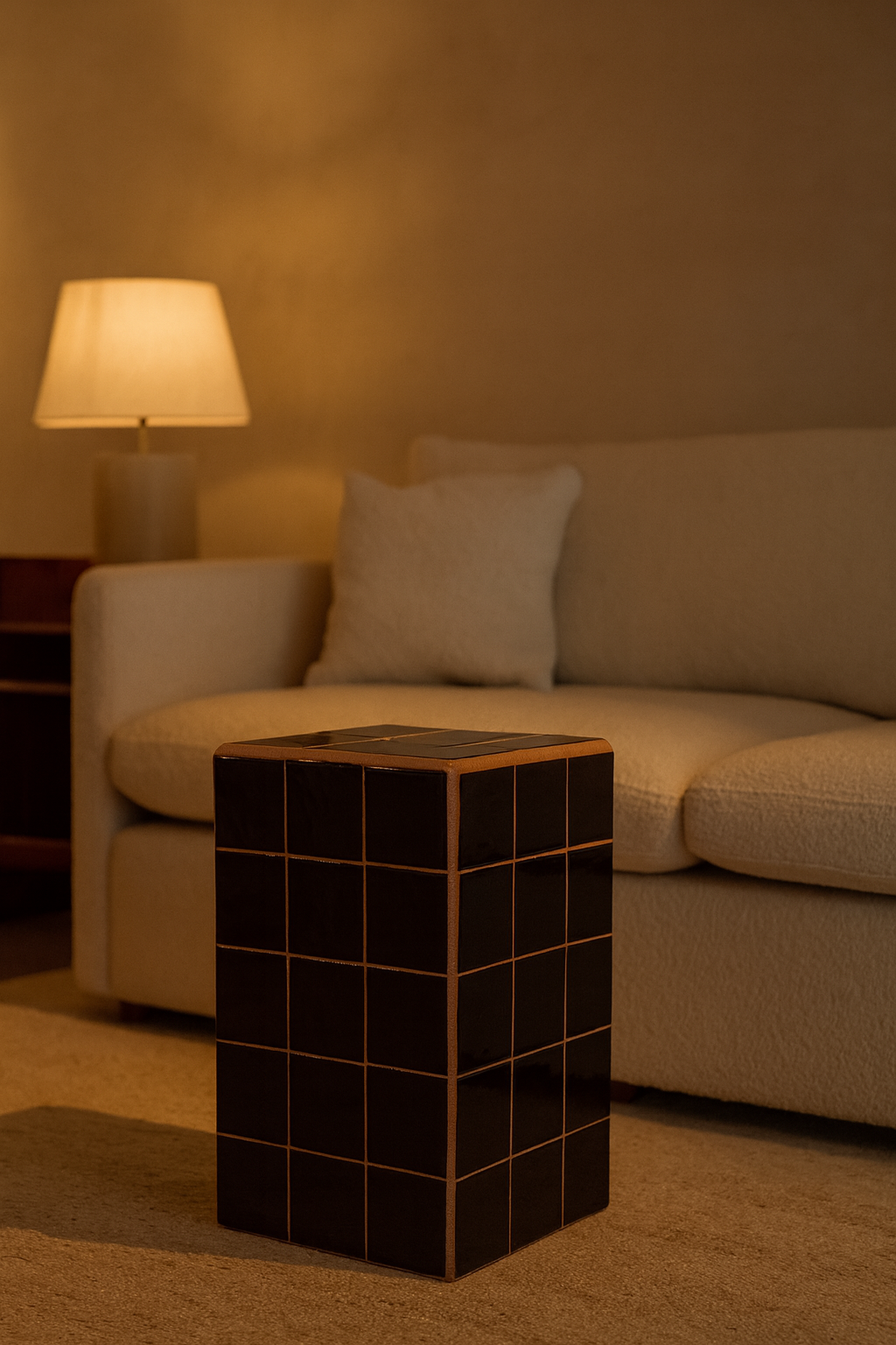 steyart tegeltafel tiledcube belgiandesign interior eyecatcher interieur furniture handcrafted uniekinterieur