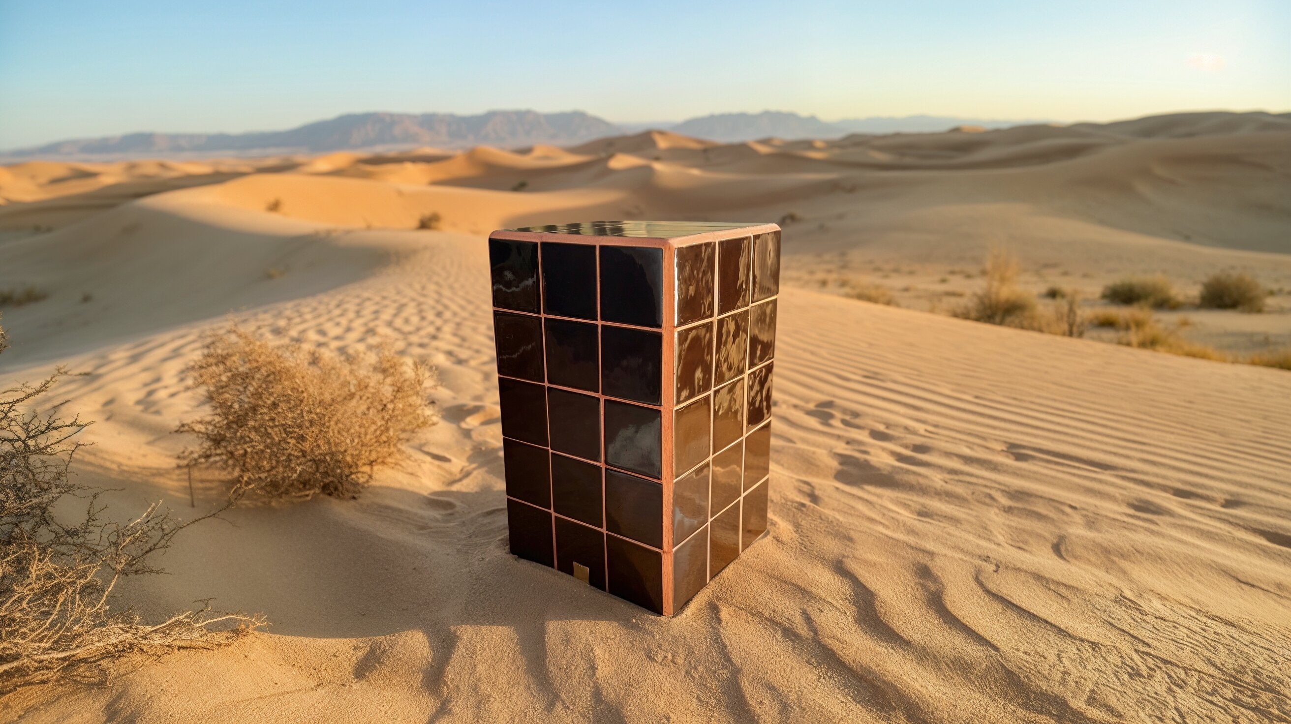 steyart tegeltafel tiledcube belgiandesign interior eyecatcher interieur furniture handcrafted uniekinterieur