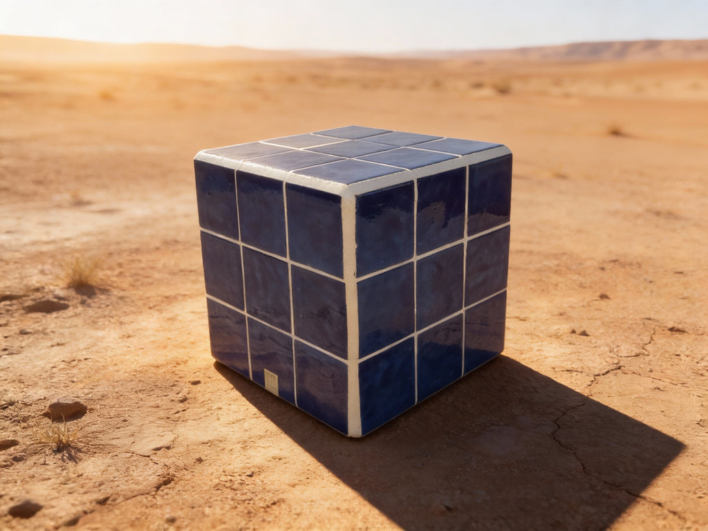 steyart tegeltafel tiledcube belgiandesign interior eyecatcher interieur furniture handcrafted uniekinterieur