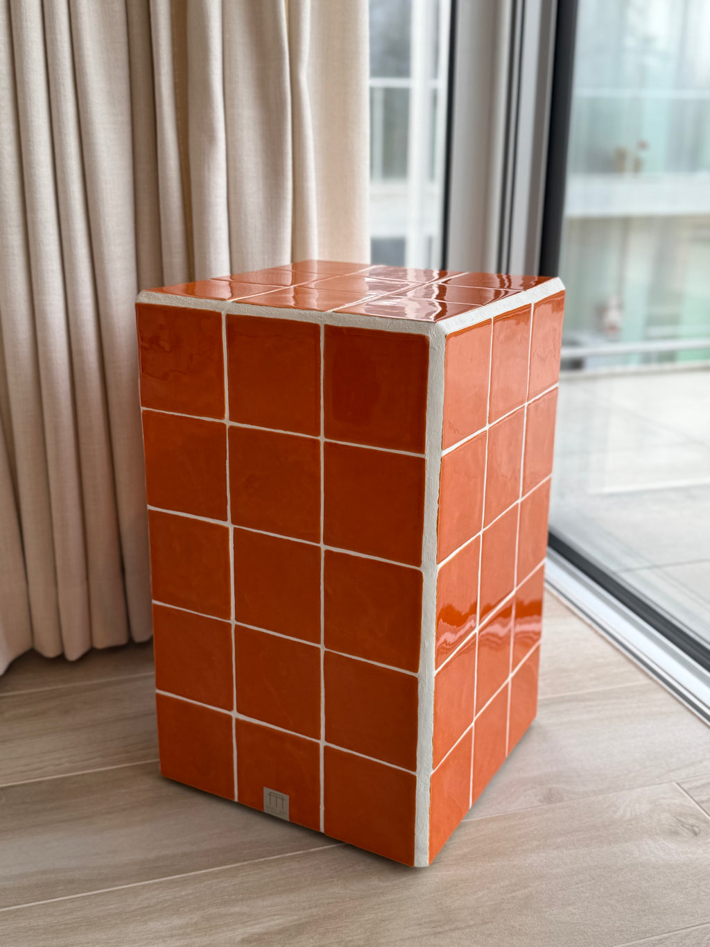 steyart tegeltafel tiledcube belgiandesign interior eyecatcher interieur furniture handcrafted uniekinterieur